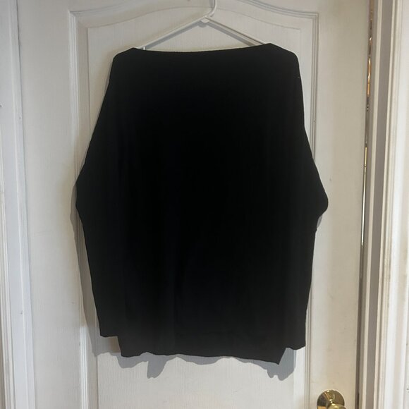 Bluivy Black Long Sleeve Knit Top – Size Small - Picture 3 of 3